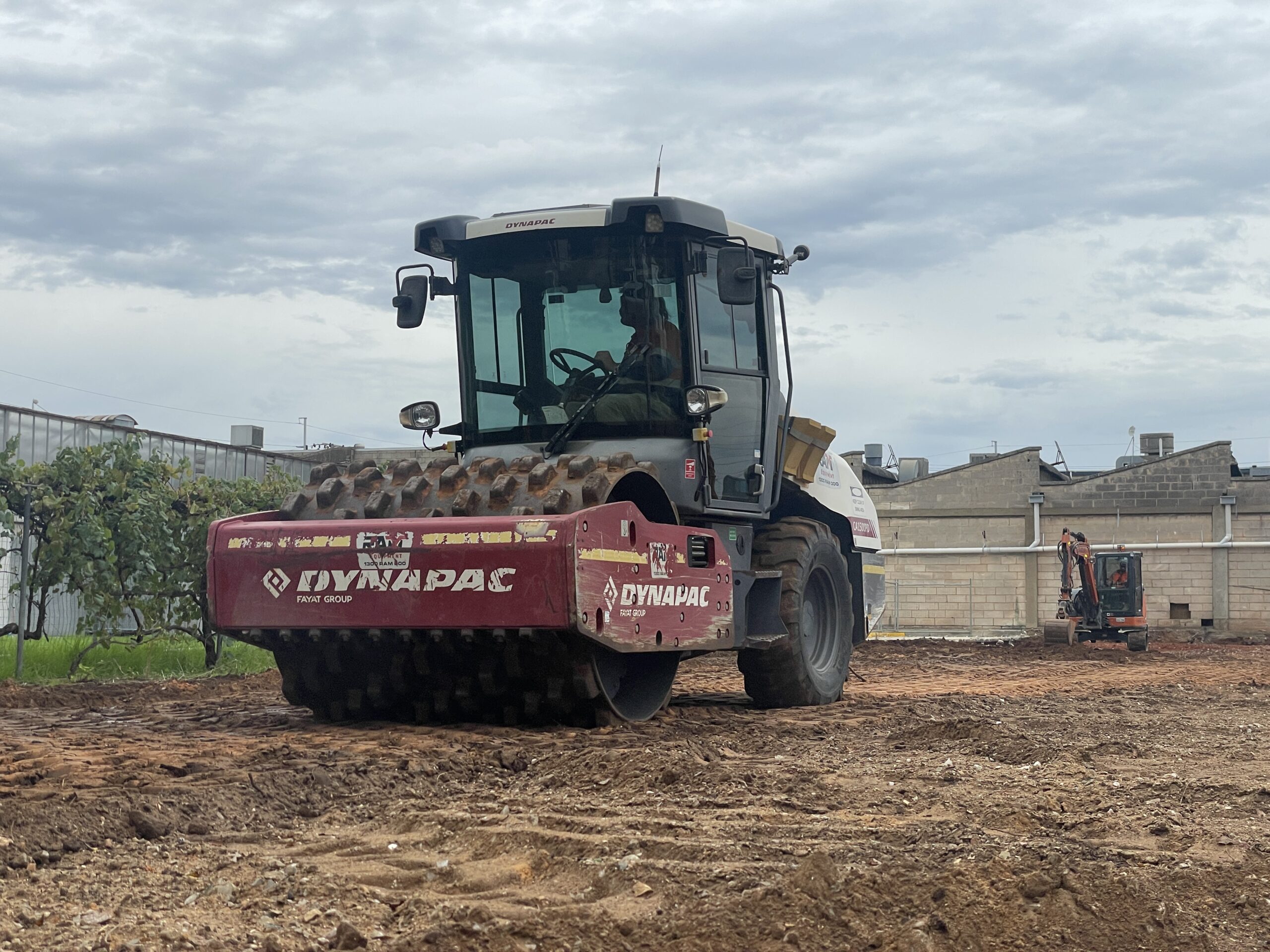 Hire Dynapac 7 Tonne Padfoot Roller in Adelaide