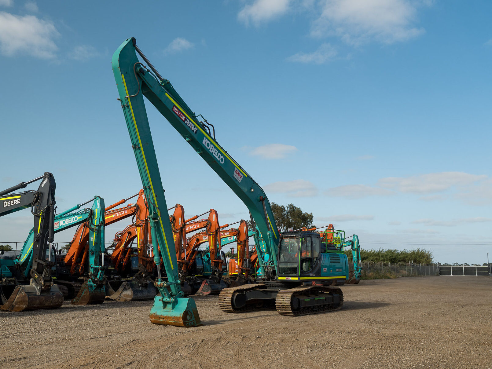 Kobelco Long Reach Excavator