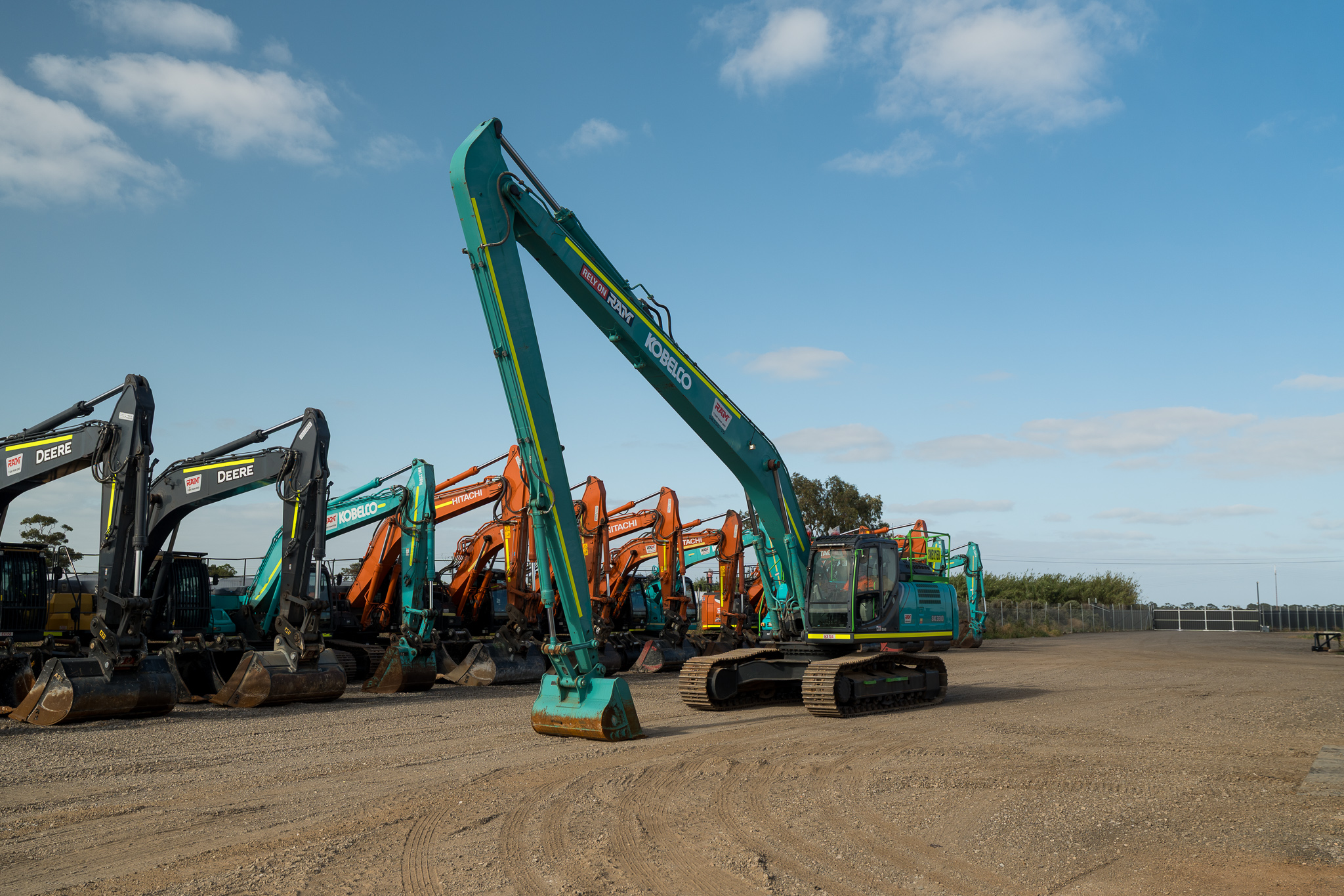 Kobelco Long Reach Excavator