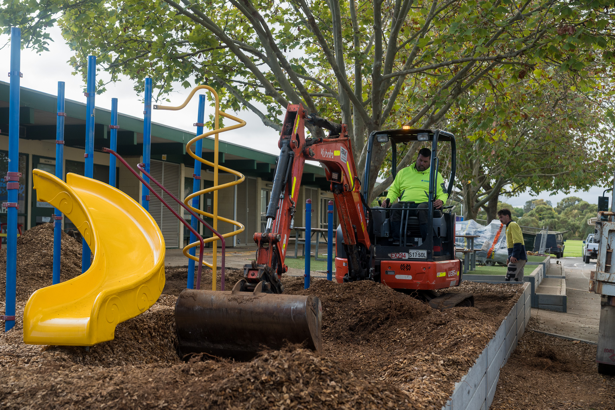 Kubota 3.5 tonne excavator