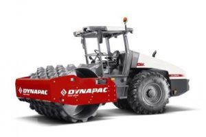 Dynapac 12 Tonne Padfoot Drum Roller CA3500PD On white background