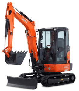 Kubota 3 tonne excavator