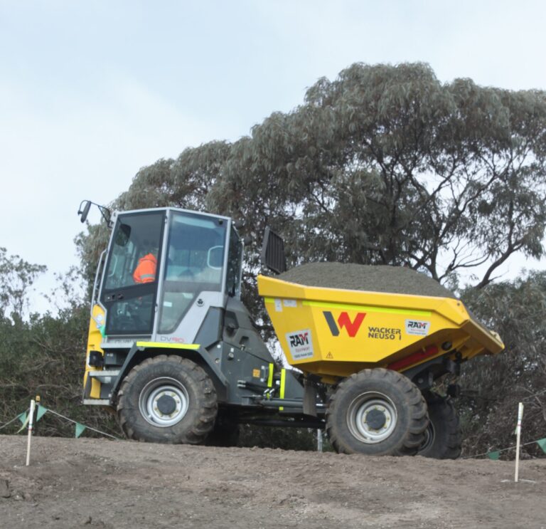 Wacker Neuson 9 tonne site dumper