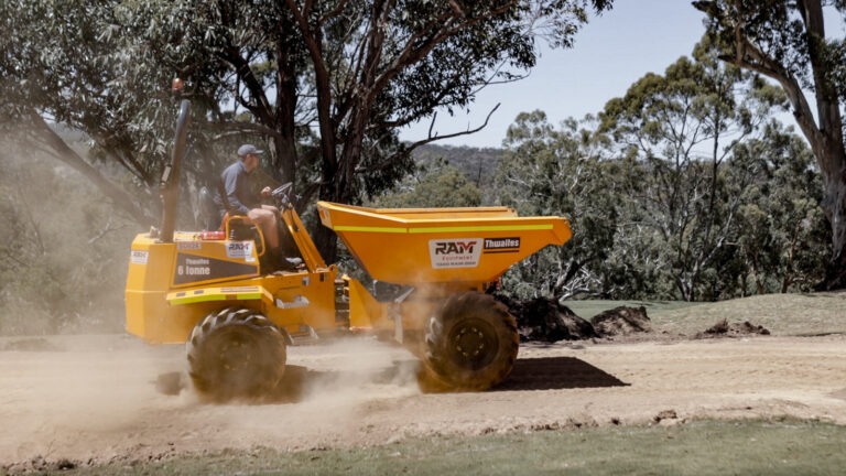 Thwaites Power Swivel Dumper