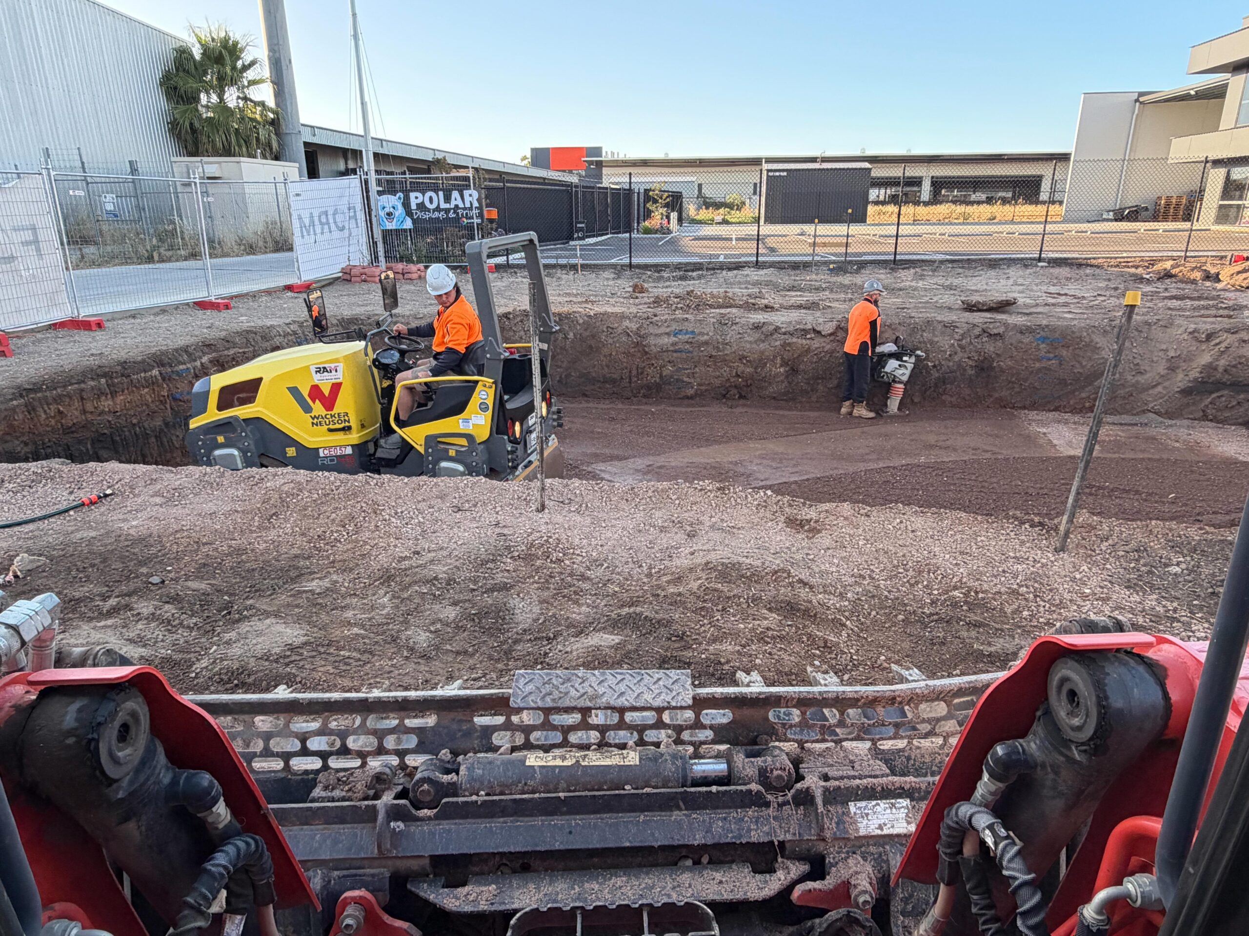 WN RD45-100 (4) Wacker Neuson Roller