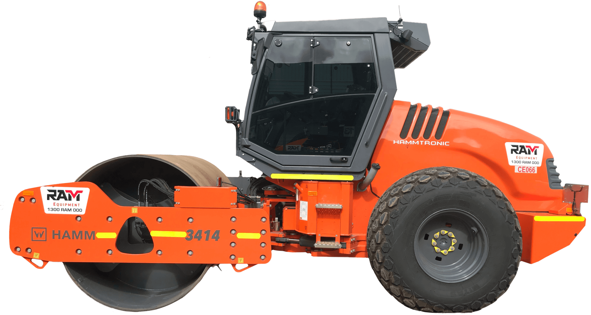 Hamm Smooth Drum Roller (14T) RAM Equipment