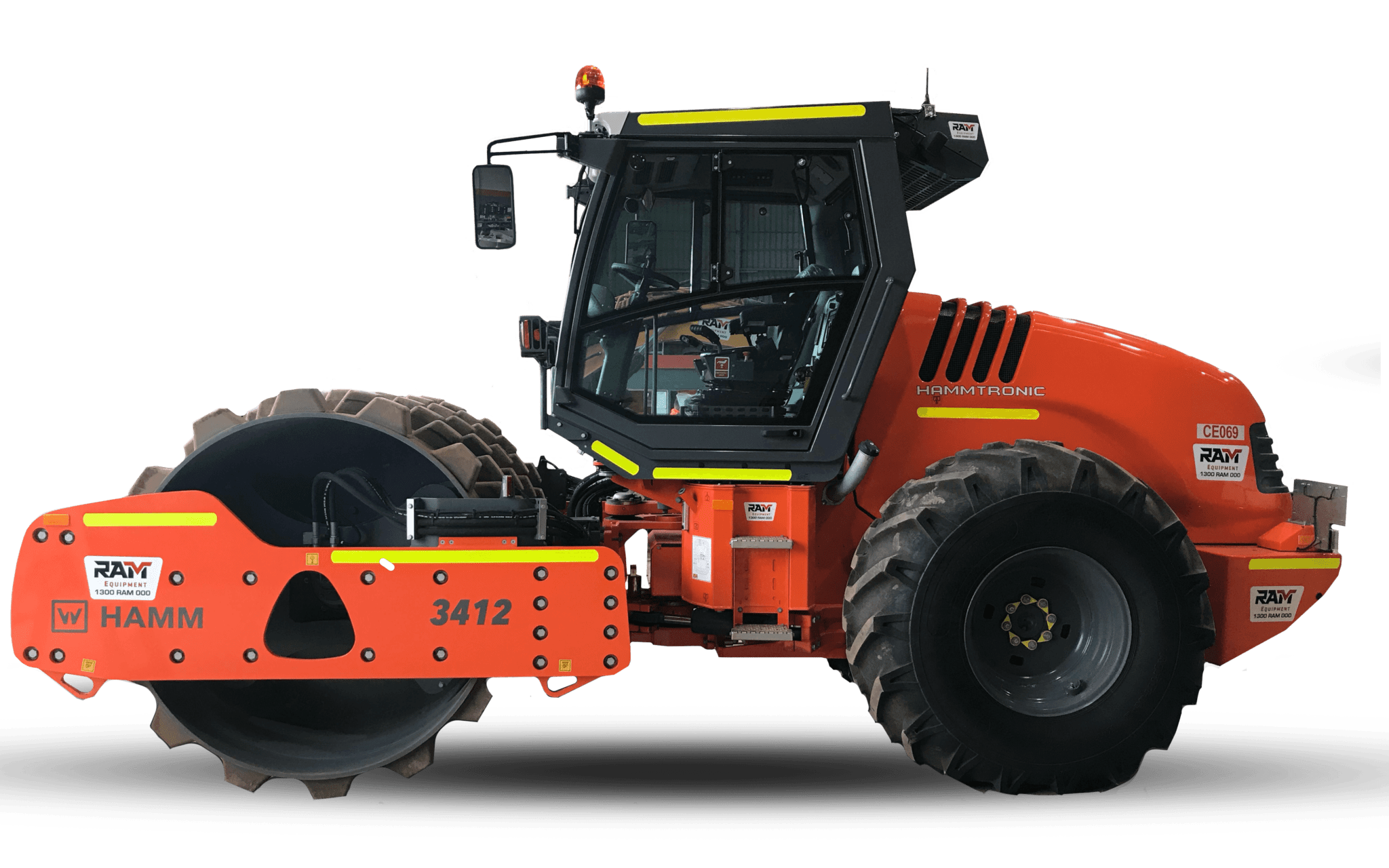 Hamm Padfoot Drum Roller (12T) RAM Equipment