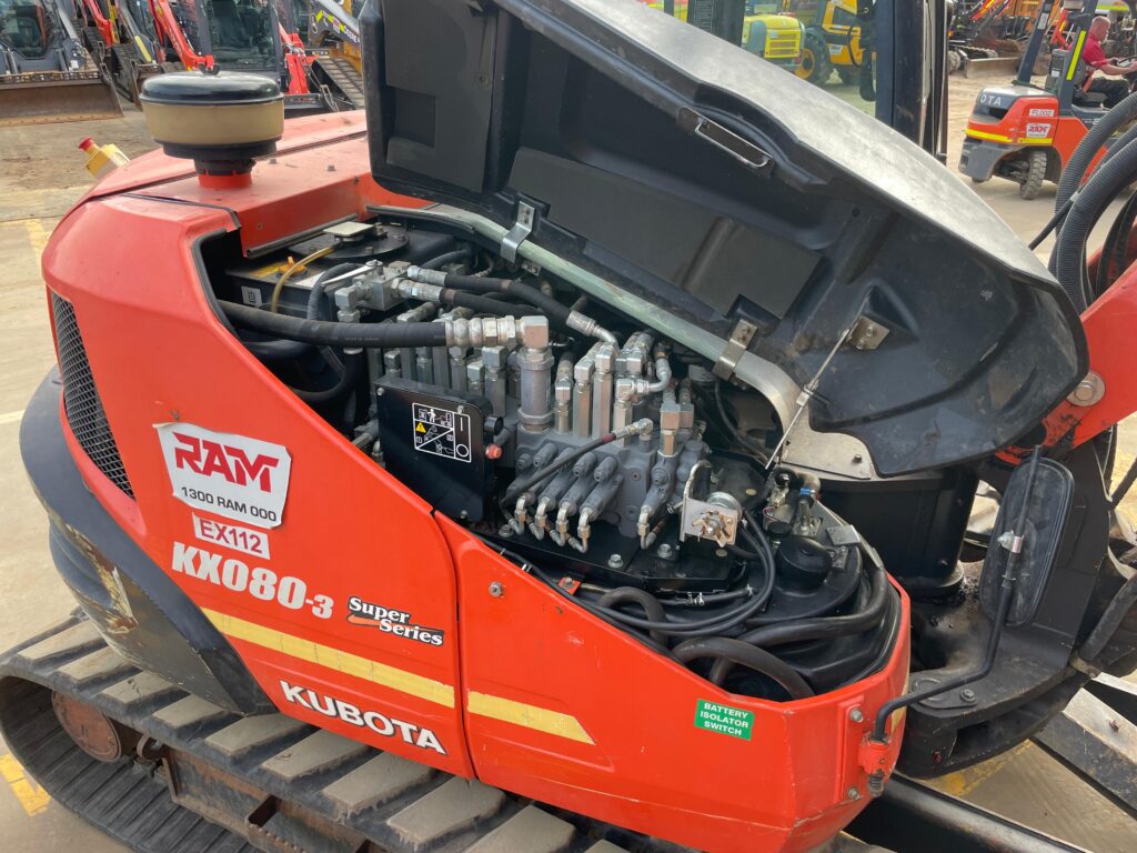 Kubota KX080-3 Excavator (EX112)