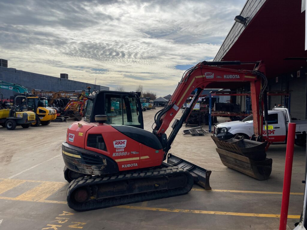 Kubota KX080-3 Excavator (EX112)