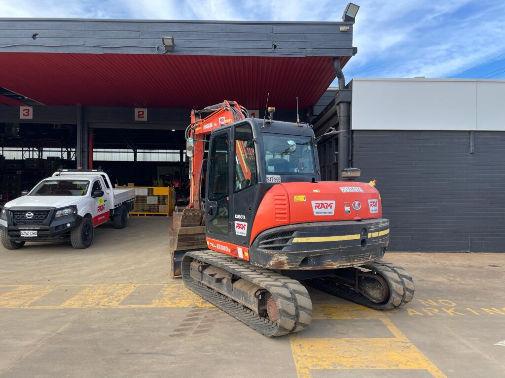 Kubota KX080-3 Excavator (EX112)
