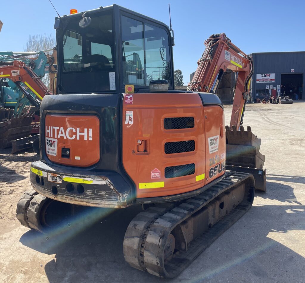 2020 Hitachi ZX65USB-5A excavator (EX130)