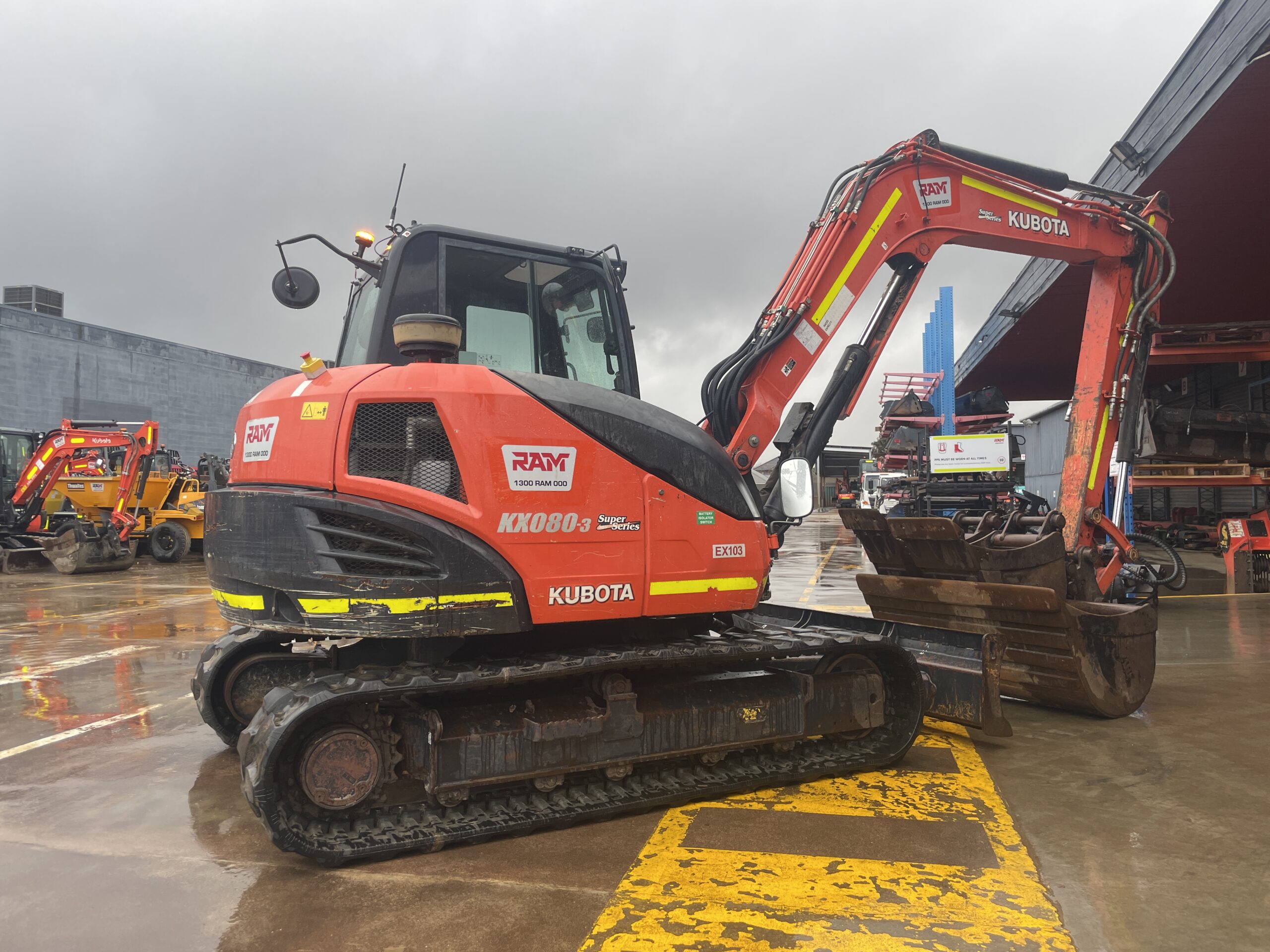 20250709_061133688_iOS 2018 Kubota KX080-3 Excavator (EX103)