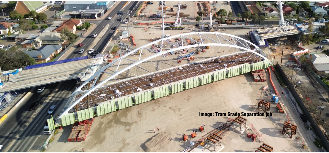 Tram Seperation Job Adelaide 2026 – Credit Included Projects Building South Australia