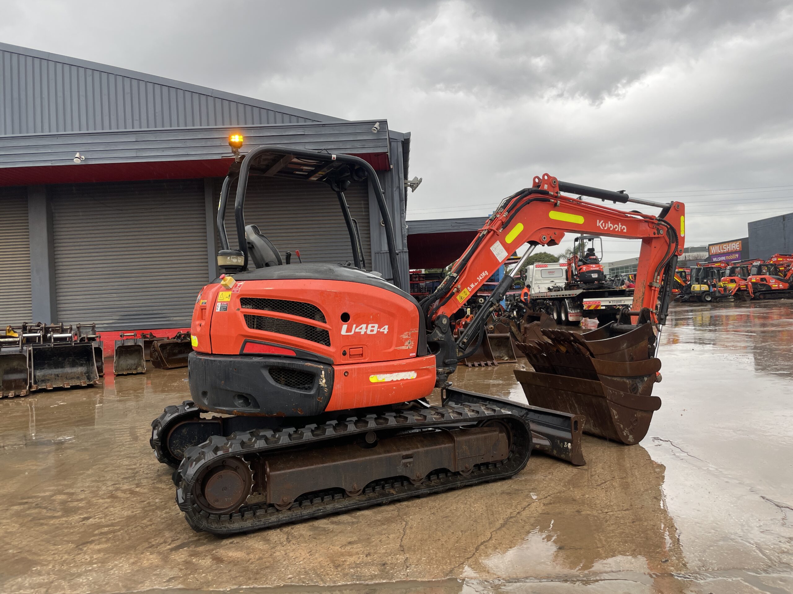 Kubota U48-4G Excavator (7) 2021 Kubota U48-4G Excavator