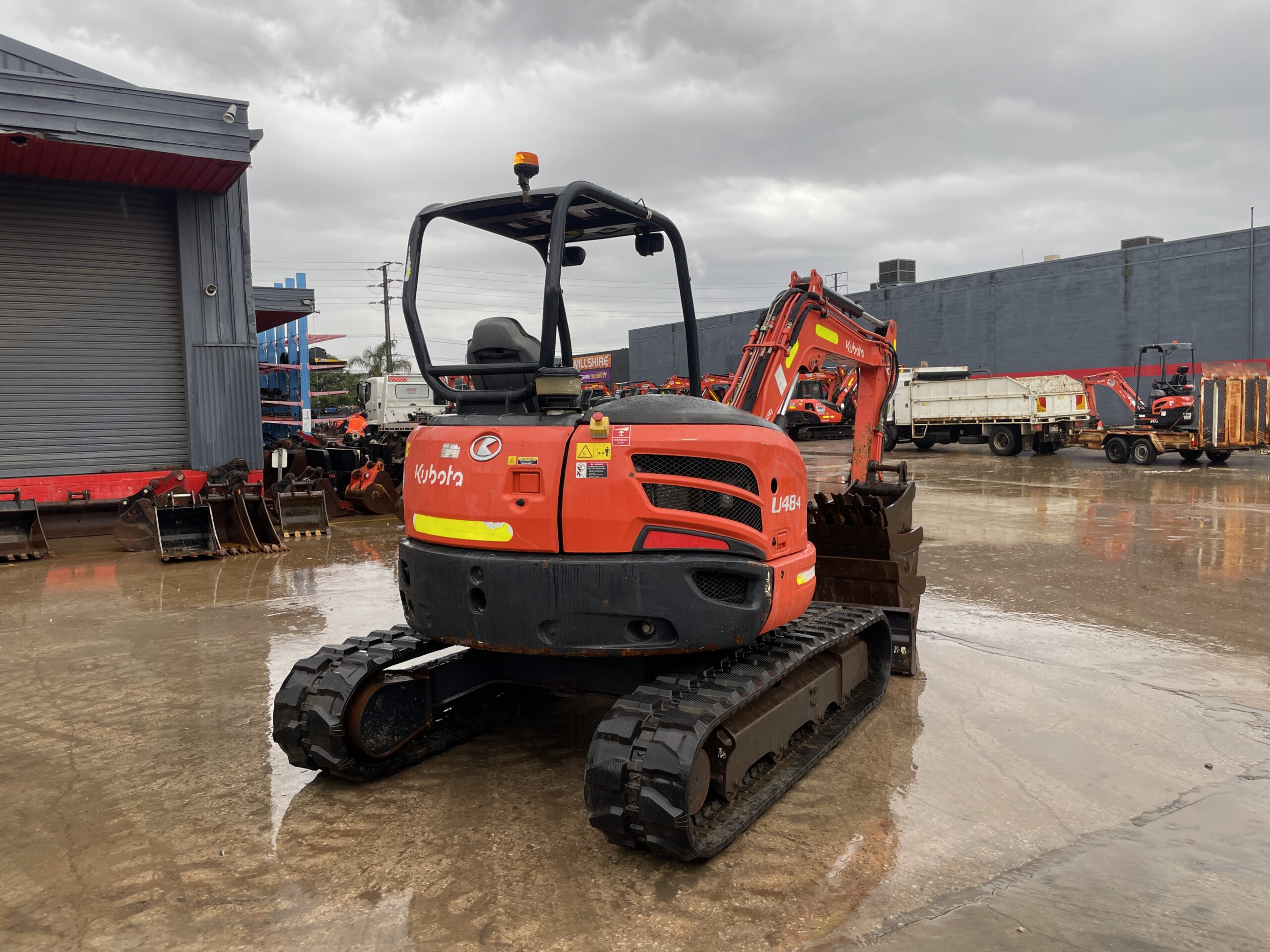 Kubota U48-4G Excavator (8) 2021 Kubota U48-4G Excavator